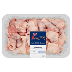 Banham Fresh British Chicken Prime Wings 1kg - Honesty Sales U.K