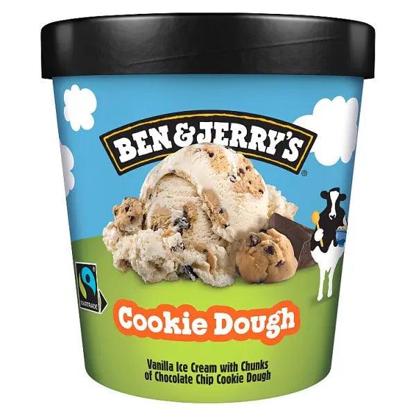 Ben & Jerry's Ice Cream Cookie Dough 465 ml - Honesty Sales U.K
