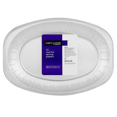 Chef's Larder 8 Oval Foil Serving Platters - Honesty Sales U.K