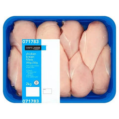 Chef's Larder Chicken Breast Fillets 200g-230g 2kg - Honesty Sales U.K