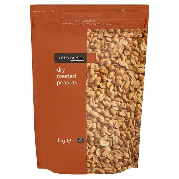 Chef's Larder Dry Roasted Peanuts 1kg - Honesty Sales U.K