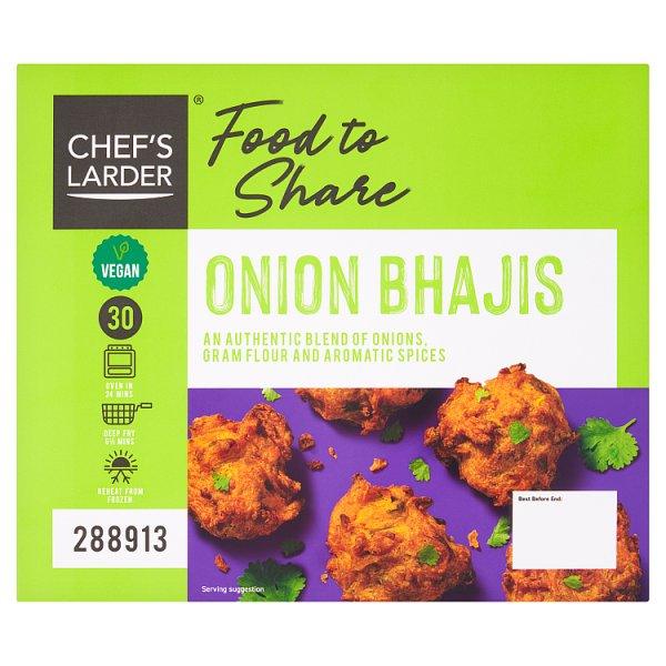 Chef's Larder Food to Share Onion Bhajis 1.05kg - Honesty Sales U.K