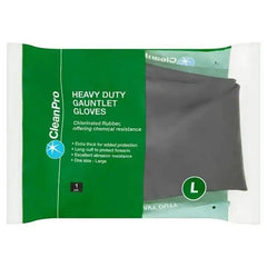 CleanPro Heavy Duty Gauntlet Gloves Large 1 Pair - Honesty Sales U.K