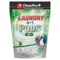 CleanPro+ Laundry 4 in 1 Pods Bio 1.62kg - Honesty Sales U.K