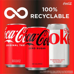Coca-Cola Zero Sugar 6 x 330ml (Case of 4) Coca-Cola