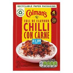 Colman's Recipe Mix Chilli Con Carne 50g (Case of 10) - Honesty Sales U.K