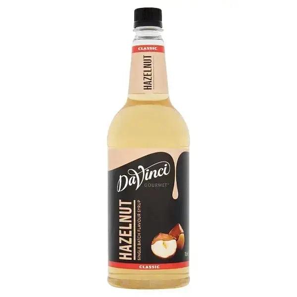 Da Vinci Gourmet Hazelnut Flavour Syrup Classic 1L - Honesty Sales U.K