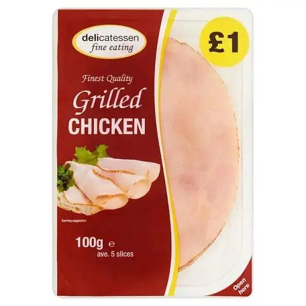 Delicatessen Fine Eating Grilled Chicken 100g - Honesty Sales U.K