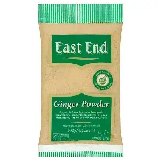East End Ginger Powder 100G Pure Spice - Honesty Sales U.K