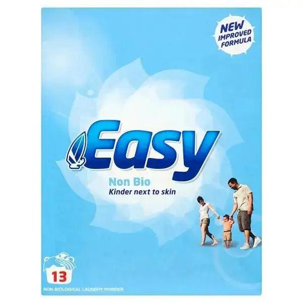 Easy 13 Non-Biological Laundry Powder 884g (Case of 6) - Honesty Sales U.K
