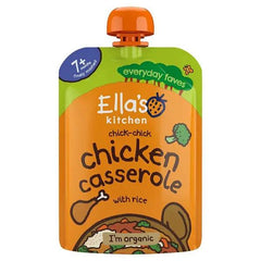 Ella's Kitchen Organic Chicken + Rice Casserole with Apricots Pouch 7+ Months 130g (Pack Of  6) - Honesty Sales U.K