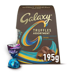 Galaxy Assorted Truffles Milk Chocolate Gift Box of Chocolates 195g (Case of 6) - Honesty Sales U.K
