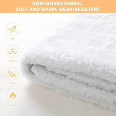 Heated Underblanket 150x80cm Electric Blanket with 10 Temperature Levels Washable 3H Timer - Honesty Sales U.K