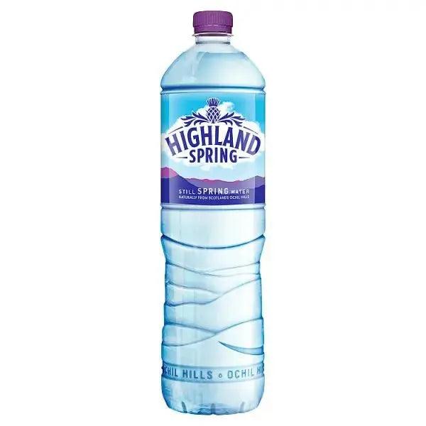 Highland Spring Still Spring Water 1.5 Litre (Case of 12) - Honesty Sales U.K