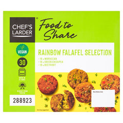 Chef's Larder Food to Share Rainbow Falafel Selection 600g