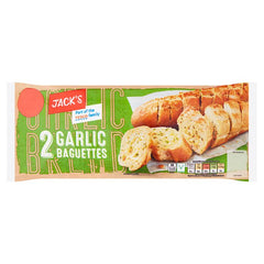 Jack's 2 Garlic Baguettes 338g