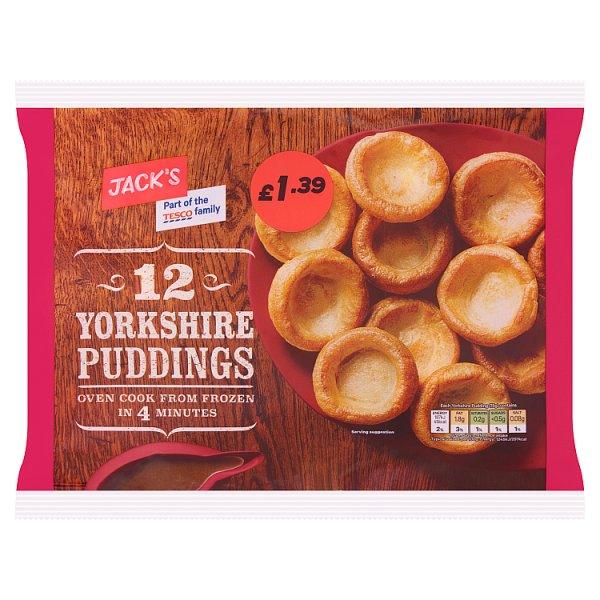 Jack's 12 Yorkshire Puddings 185g - Honesty Sales U.K