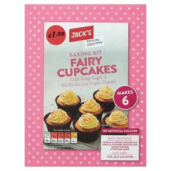 Jack's Baking Kit Fairy Cupcakes 290g (Case of 5) - Honesty Sales U.K