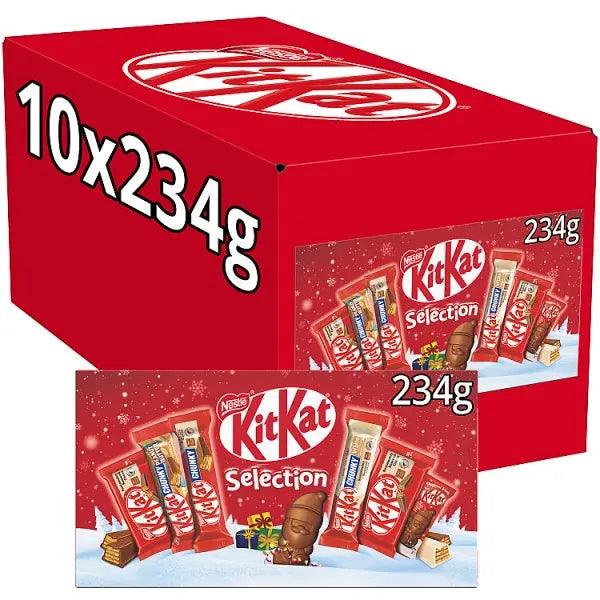 Kit Kat Selection Chocolate Selection Box 234g (Case of 10) - Honesty Sales U.K