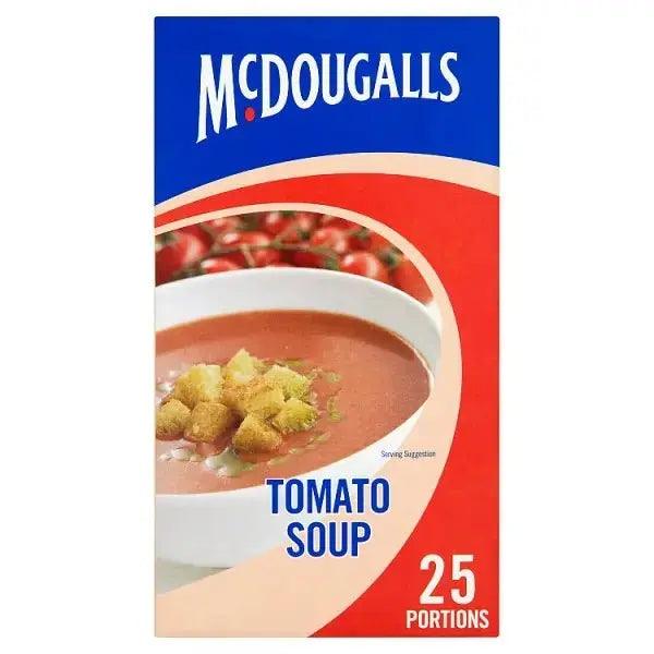 McDougalls Tomato Soup 25 Portions 383g - Honesty Sales U.K
