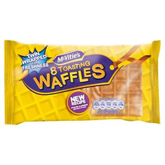 McVitie's Toasting Waffles Multipack 8 x 28g, 222g - Honesty Sales U.K