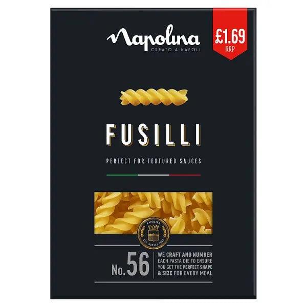 Napolina Fusilli 500g (Case of 6) - Honesty Sales U.K