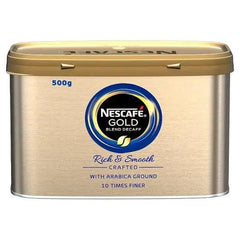 NESCAFÉ GOLD BLEND Decaff Instant Coffee 500g - Honesty Sales U.K