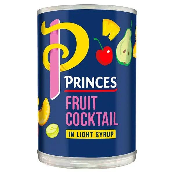 Princes Fruit Cocktail in Light Syrup 410g (Case of 6) - Honesty Sales U.K