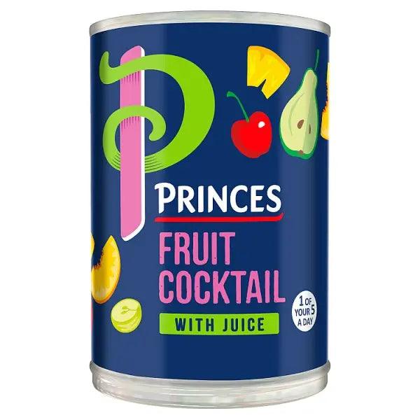 Princes Fruit Cocktail with Juice 410g (Case of 6) - Honesty Sales U.K