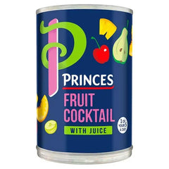 Princes Fruit Cocktail with Juice 410g (Case of 6) - Honesty Sales U.K