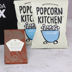 Prosecco, Popcorn and Fudge Hamper - Honesty Sales U.K