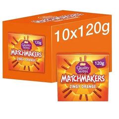 Quality Street Matchmakers Zingy Orange 120g (Case 0f 10) - Honesty Sales U.K