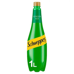 Schweppes Canada Dry Ginger Ale 1L (Case of 6) - Honesty Sales U.K
