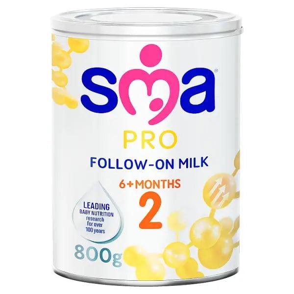 SMA PRO Follow-on Baby Milk Powder Formula 6-12 Months 800g - Honesty Sales U.K