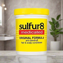 Sulfur8 Medicated Original Formula anti-dandruff Hair and Scalp Conditioner 113g - Honesty Sales U.K