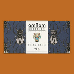 Tanzania 70% Chocolate Bar by OMNOM - Honesty Sales U.K