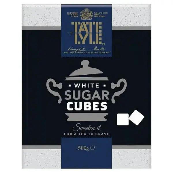 Tate & Lyle Fairtrade Cane Sugar White Cubes 500g - Honesty Sales U.K