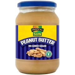 Tropical Sun Smooth Peanut Butter 340g - Honesty Sales U.K