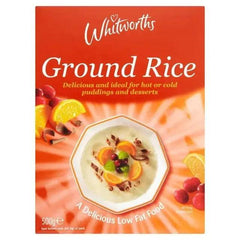 Whitworths Ground Rice 500g A delicious low-fat food - Honesty Sales U.K