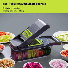 10 In 1 Multifunctional Vegetable Cutter Shredders Slicer With Bowl - Honesty Sales U.K