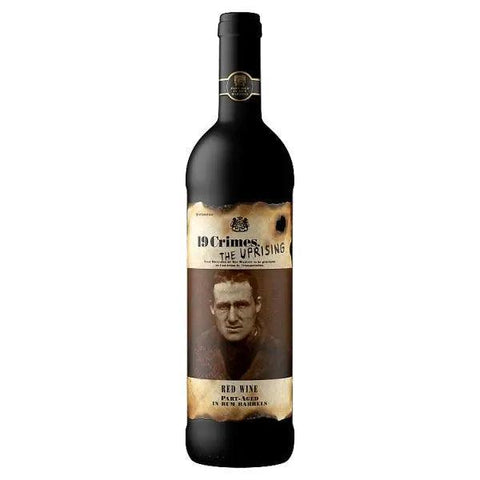 19 Crimes The Uprising Red Wine 750ml (Case of 6) - Honesty Sales U.K