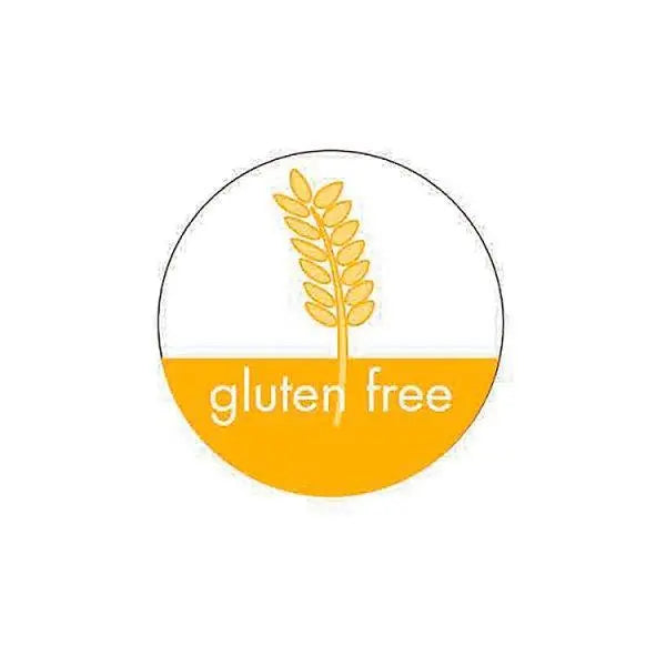 25mm Circular adhesive GLUTEN-FREE Label - Sets of 500 - Honesty Sales U.K