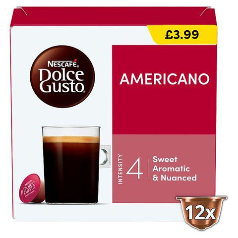 Nescafé Dolce Gusto Americano 12 x 8g = 96g