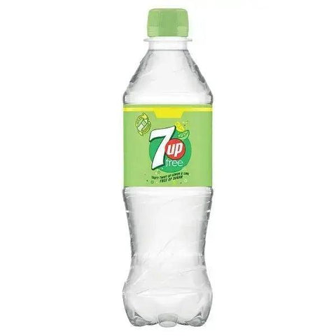 7UP Free Lemon & Lime Bottle PMP 12x500ml (Case of 12) - Honesty Sales U.K