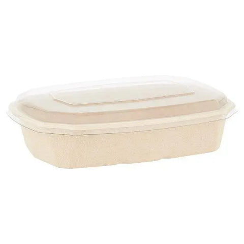 BioPak 25pcs Takeaway Trays & Lids - Honesty Sales U.K