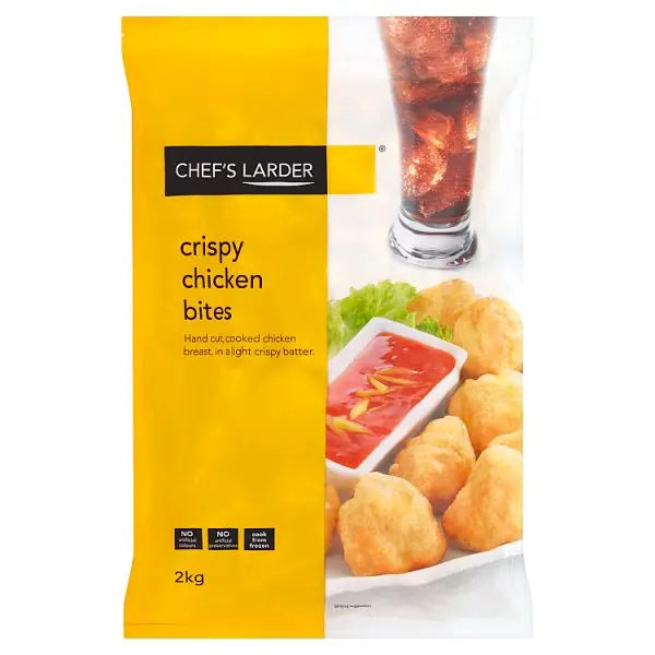 Chef's Larder Crispy Chicken Bites 2kg Chef's Larder