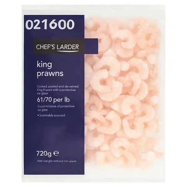 Chef's Larder King Prawns 720g - Honesty Sales U.K