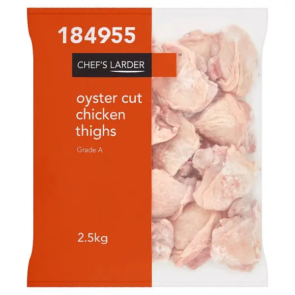 Chef's Larder Oyster Cut Chicken Thighs 2.5kg Chef's Larder