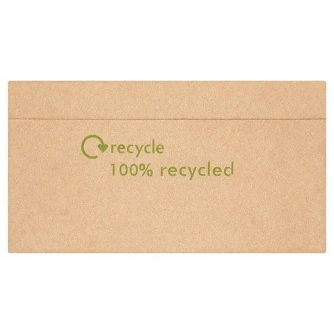 Compost Me Brown Recycled Napkins - 500pk - Honesty Sales U.K