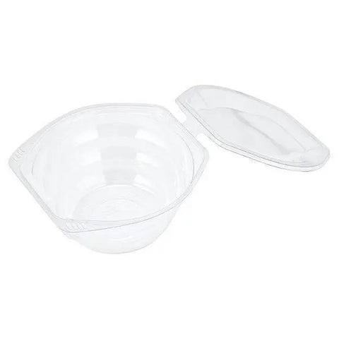 Disposable Oval Hinged Salad Bowl (20 per pack) - Honesty Sales U.K